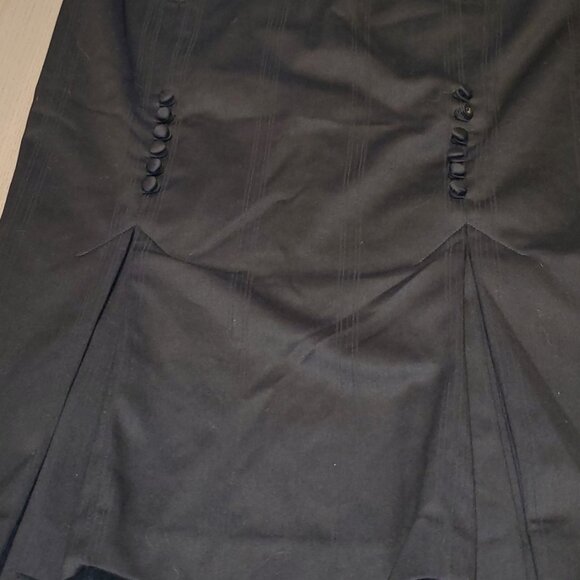 Body by Victoria Pleated Buckle Back Midi Pencil Skirt - Picture 2 of 6